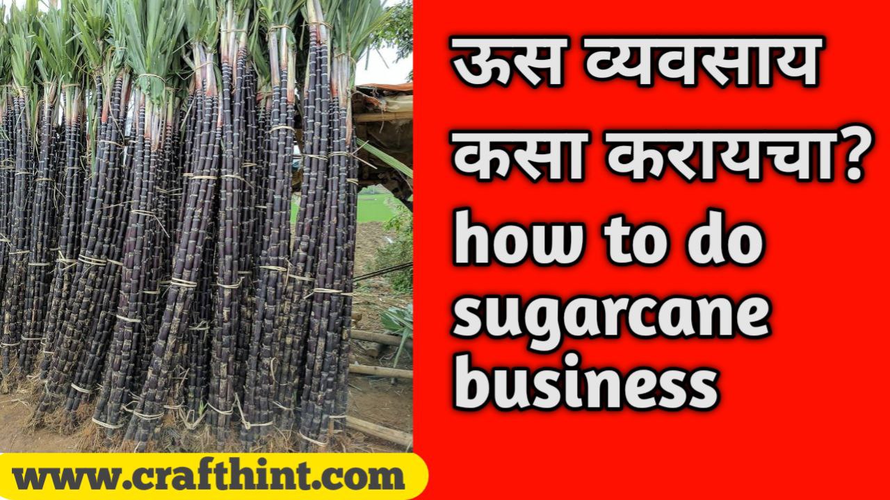 How to do sugarcane business